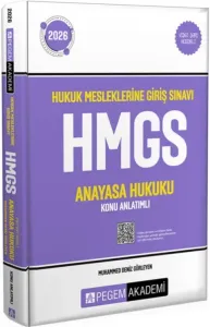 Pegem Yayınları 2026 HMGS Anayasa Hukuku Konu Anlatımlı