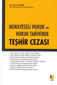 Mukayeseli Hukuk ve Hukuk Tarihinde Tehşir Cezası