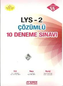 Esen LYS 2 Çözümlü 10 Deneme Sınavı