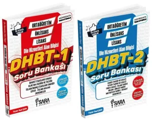 Şara Akademi DHBT 1-2 Tüm Adaylar Soru Bankası Modüler Set