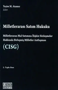 Milletlerarası Satım Hukuku (CISG)