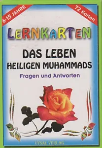 Almanca Bilgi Kartları Peygamberimizin Hayatı - Das Leben Heiligen Muhammads Lernkarten