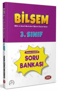 Data Yayınları 3. Sınıf Bilsem Tamamı Çözümlü Soru Bankası