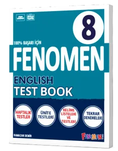 FENOMEN 8. SINIF ENGLISH TEST BOOK