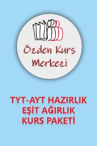 ÖZDEN KURS MERKEZİ TYT-AYT EA HAZIRLIK SETİ