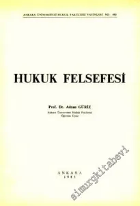 Hukuk Felsefesi  -        1985
