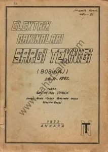 Elektrik Makinaları Sargı Tekniği (Bobinaj)