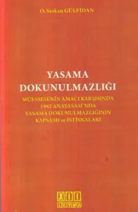 Yasama Dokunulmazlığı