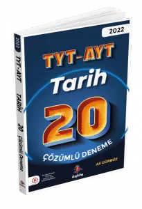 Dizgi Kitap TYT AYT Tarih 20 Çözümlü Deneme