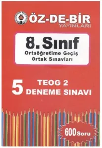 Özdebir 8. Sınıf 5 Deneme Sınavı TEOG-2