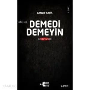 Demedi Demeyin Cilt 2 Bütün Yazılar