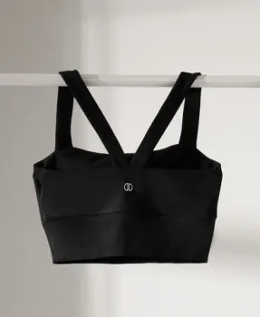 TENCEL™ V Sırtlı Yoga Bra | Siyah - S Beden