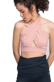 Çapraz Bra Üst-Pamuklu-Çağla Yeşil