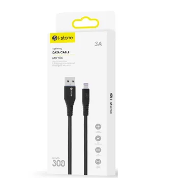 MD106 Lightning Hızlı Şarj ve Data Kablosu 30 Cm