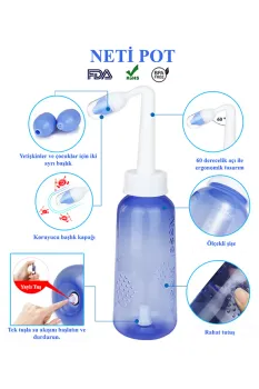 Neti Pot Burun Temizleyici