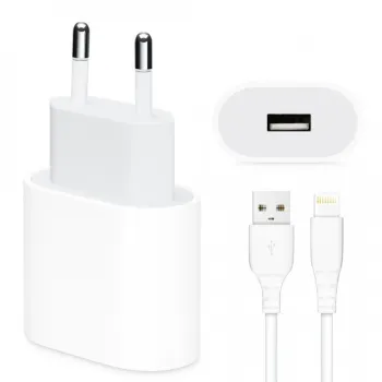 KA-19i 15W Hızlı Şarj Adaptörü + Lightning USB Kablo