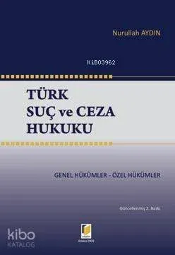 Türk Suç ve Ceza Hukuku