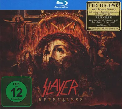 Slayer ‎– Repentless Blu-ray + CD
