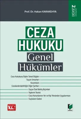Ceza Hukuku Genel Hükümler Hakan Karakehya