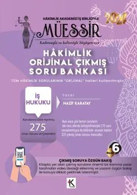 Müessir Adli Hakimlik İş Hukuku Soru Bankası 6.BASKI
