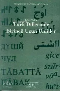 Türk Dillerinde Birincil Uzun Ünlüler