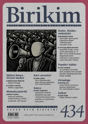 Birikim Dergisi Haziran 2025 Sayı:434