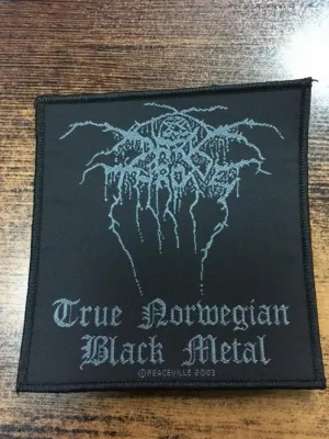 Darkthrone - True Norwegian Black Metal Patch