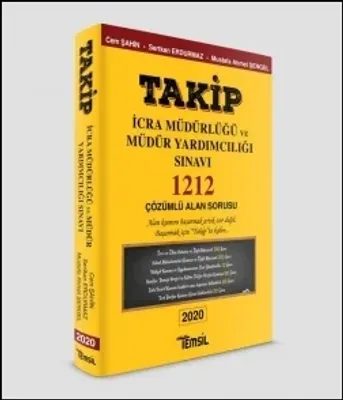 TAKİP İcra Müdürlüğü ve Müdür Yardımcılığı Sınavı Soru Bankası