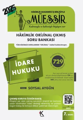 MÜESSİR İdare Hukuku Soru Bankası Soysal Aygün MÜESSİR İdare Hukuku Soru Bankası Soysal Aygün