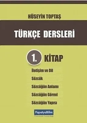 Türkçe Dersleri 1. Kitap Hüseyin Toptaş