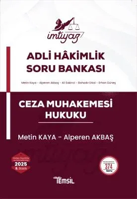 İMTİYAZ Ceza Muhakemesi Hukuku Soru Bankası 8.BASKI