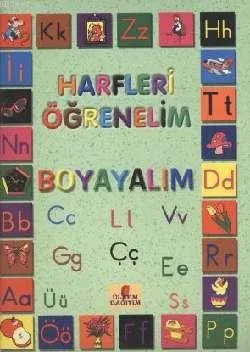 Harfleri Öğrenelim Boyayalım