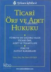 Ticari Örf ve Adet Hukuku