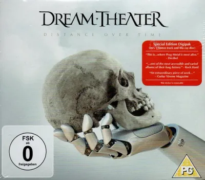 Dream Theater ‎– Distance Over Time Bluray + CD