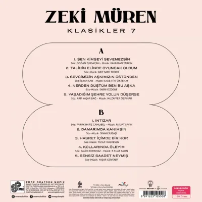 Zeki Müren - Klasikler 7 LP
