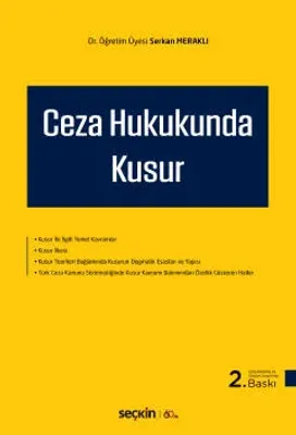 Ceza Hukukunda Kusur