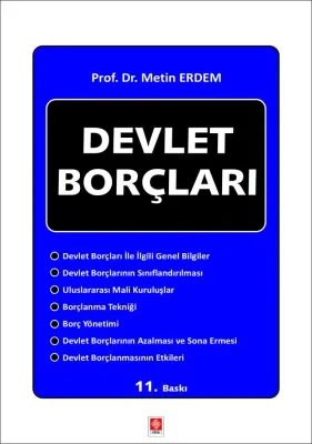 Devlet Borçları 11.BASKI Metin Erdem