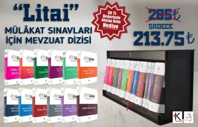 Litai Mevzuat Dizisi Ahşap Kutu Hediyeli (12'li)