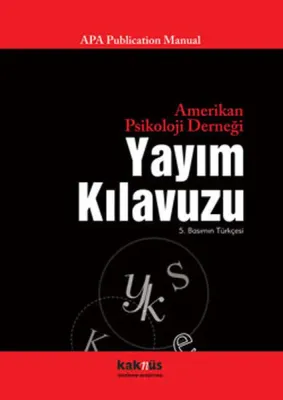 Amerikan Psikoloji Derneği Yayım Klavuzu