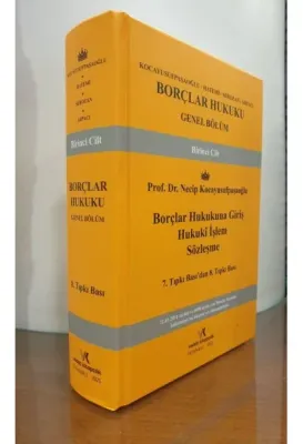 BORÇLAR HUKUKU GENEL BÖL 2025 NECİP KOCAYUSUFPAŞAOĞLU
