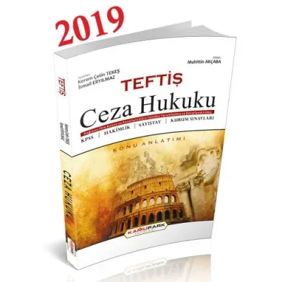 TEFTİŞ Ceza Hukuku Konu Anlatımı %25 indirimli Kerem Çetin Tekeş