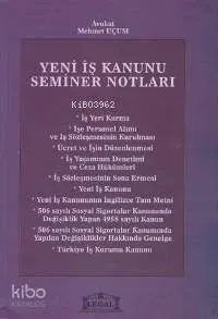 Yeni İş Kanunu Seminer Notları