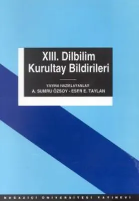 XIII. Dilbilim Kurultay Bildirileri