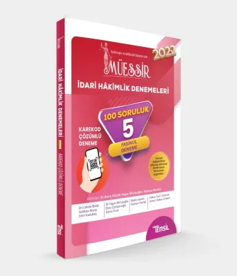Müessir İdari Hakimlik Denemeleri- CEVAPLI Barış Küçük