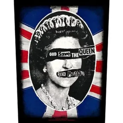 Sex Pistols 'God Save The Queen' Backpatch