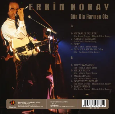 Erkin Koray - Gün Ola Harman Ola LP Erkin Koray - Gün Ola Harman Ola LP