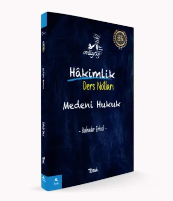 İmtiyaz Hakimlik Medeni Hukuk Ders Notu Bahadır Erkol