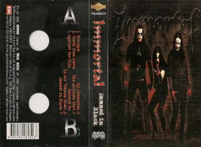 Immortal ‎– Damned In Black MC