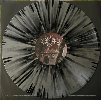 Vomitory – All Heads Are Gonna Roll (Silver/Black Splatter Vinyl) LP
