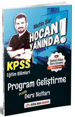 KPSS Eğitim Bilimleri Program Geliştirme Metin Şar